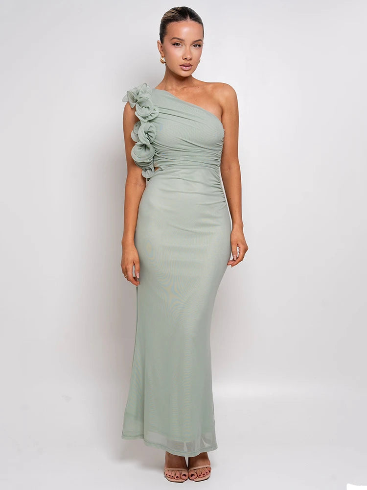 שמלת מקסי דגם אלינה